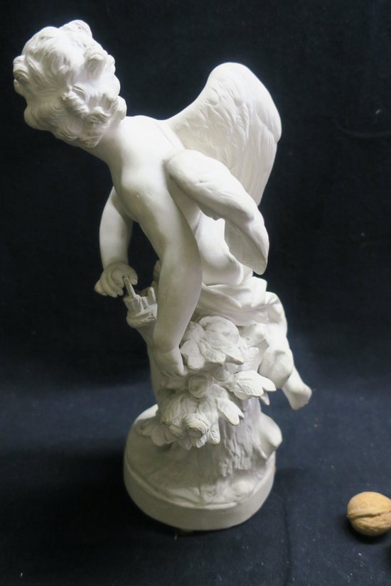 Biscuit XIX° from Lunéville, Cupid