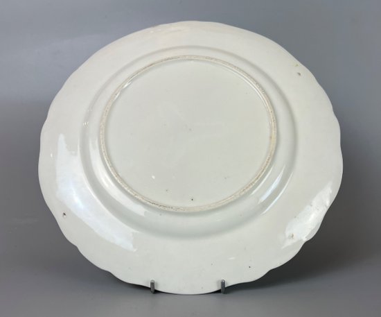 A c. 1820-30 Chamberlain Worcester "Jabberwocky" pattern porcelain plate.#2