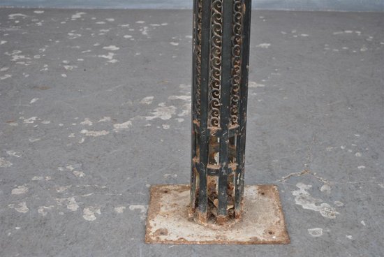 Lampadaire En Fer Forgé 1930 Art Déco