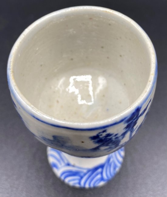 EIERBECHER AUS CHINESISCHEM PORZELLAN