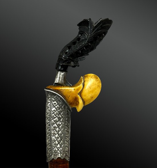 COUTEAU de type Sewar - Île de Sumatra, Indonésie -  XIXème siècle 