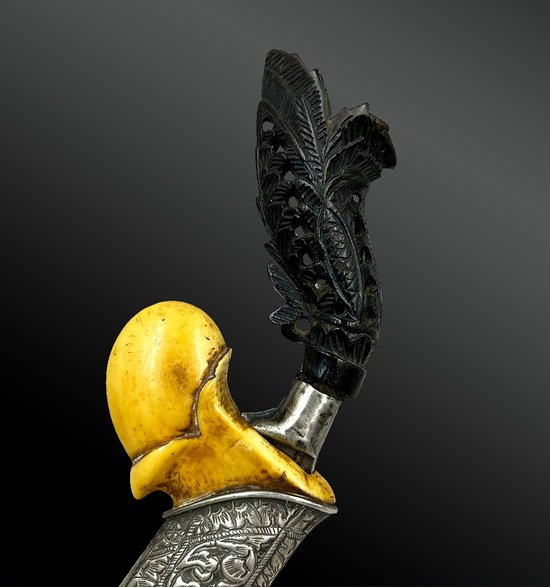 COUTEAU de type Sewar - Île de Sumatra, Indonésie -  XIXème siècle 