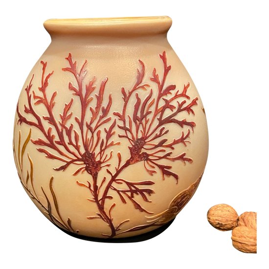 Important vase de Legras