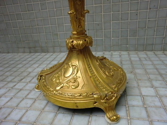 Coppia di candelabri d'epoca Napoleone III