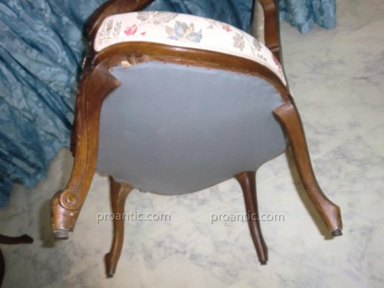 Paire De Fauteuils Louis XV 19ème