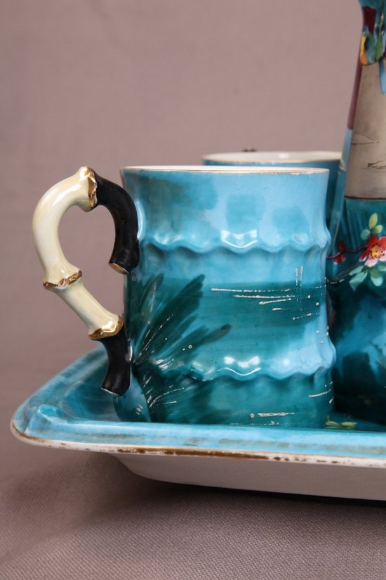 Service à Orangeade En Porcelaine Fin 19ème
