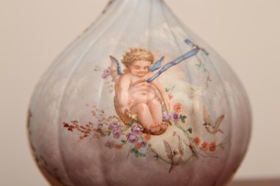 Pair Of 19th Century Porcelain Vases