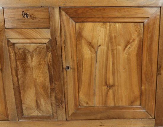 Credenza Boiserie in Noce - Fine XIX Secolo