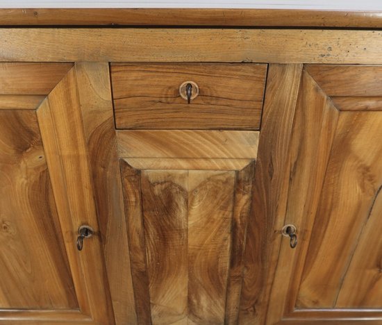 Credenza Boiserie in Noce - Fine XIX Secolo