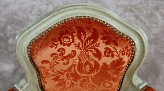 Paire de petits Cabriolets, style Louis XV – XIXe