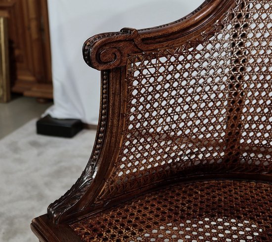 Paire de Fauteuils en Acajou, style Louis XVI – Début XXe