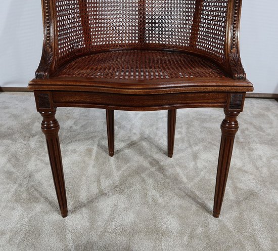 Paire de Fauteuils en Acajou, style Louis XVI – Début XXe