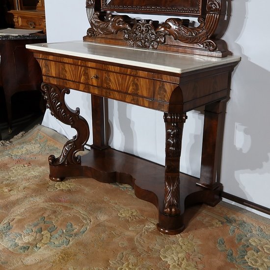 Importante Scrittoio in Mogano, Epoca di Restauro - Inizio XIX Secolo