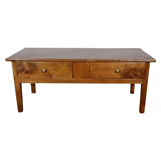 Living room coffee table in solid Cherry - 2nd half of the 19th century