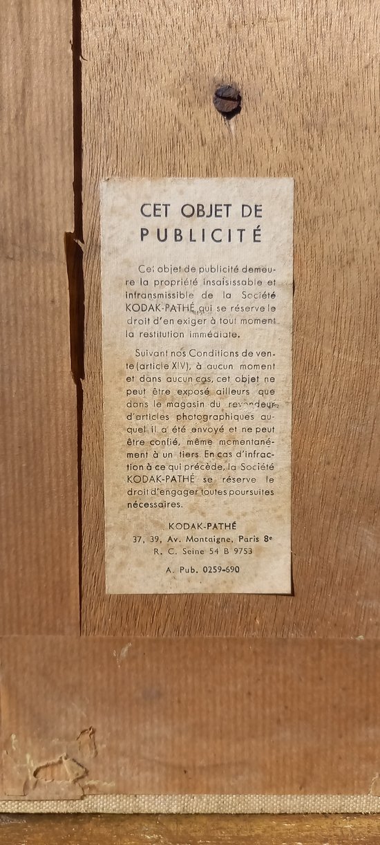Publicité Kodak film/vintage/ année 60