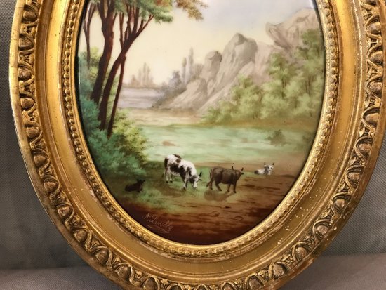 Dipinti su porcellana