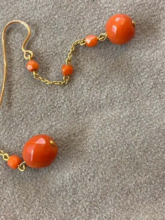Pendants d'Oreille Corail Ref 385.78