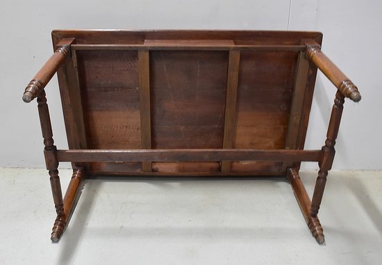 Table de Propriété Rectangulaire en Chêne Doré – Fin XIXe