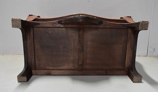 Commode Tombeau en Acajou Blond, style Régence – Milieu XXe