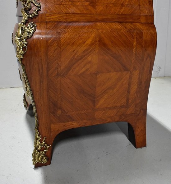 Commode Tombeau en Acajou Blond, style Régence – Milieu XXe