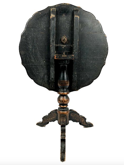Guéridon basculant Napoléon III