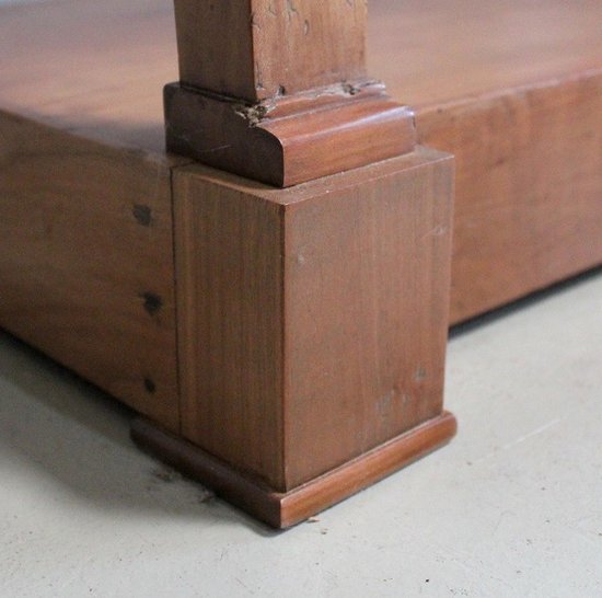 Console en Merisier massif, époque Restauration – 1820