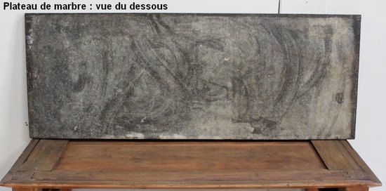Console en Merisier massif, époque Restauration – 1820