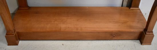 Console en Merisier massif, époque Restauration – 1820