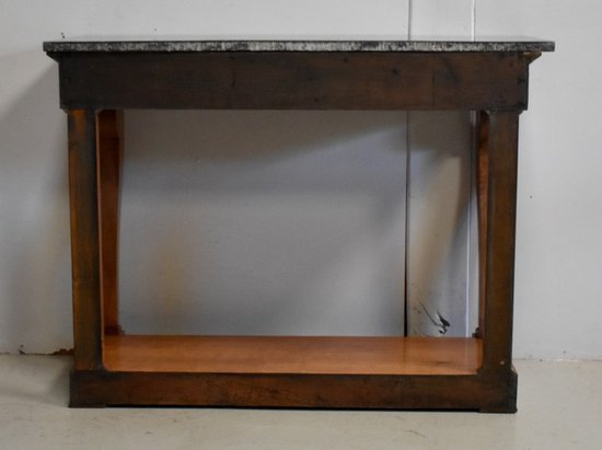 Console en Merisier massif, époque Restauration – 1820