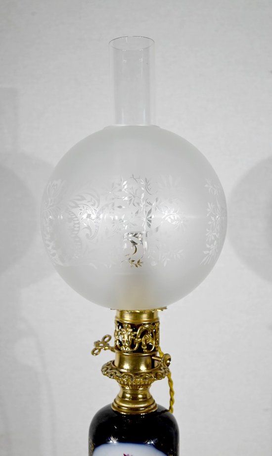Pair of Neuburger-Lemonon lamps - End of XIXth century