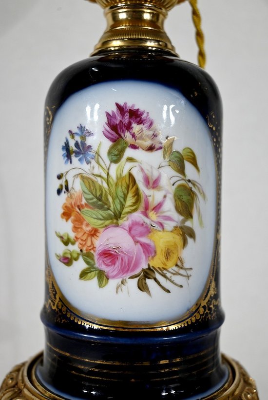 Pair of Neuburger-Lemonon lamps - End of XIXth century