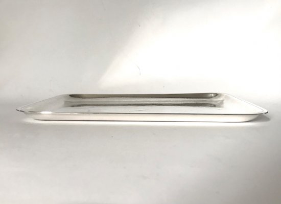 Mail tray silver plated 24cm x 18cm Christofle