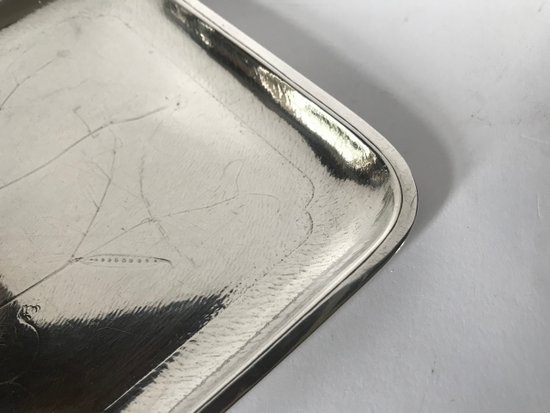 Mail tray silver plated 24cm x 18cm Christofle
