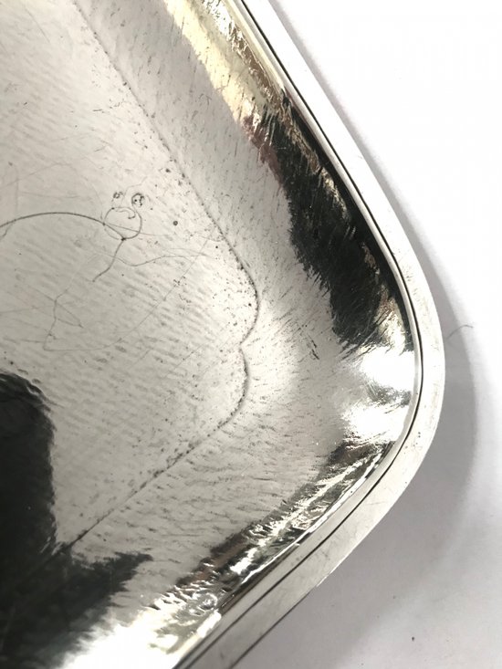 Mail tray silver plated 24cm x 18cm Christofle