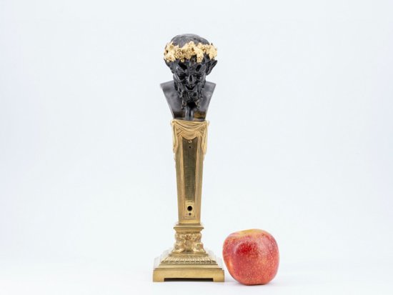 Thermomètre En Bronze. Restauration, XIXe Siècle