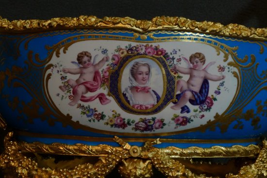 Basin In Sevres Mounted Mid 18th century