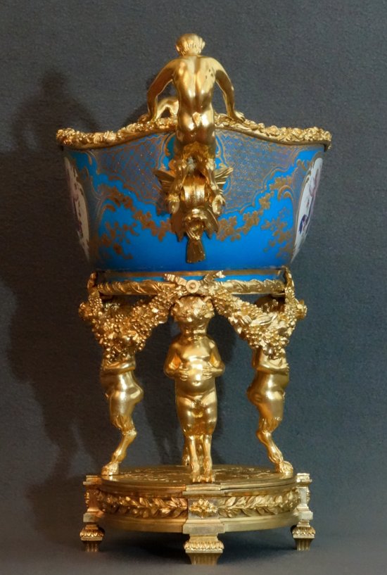 Basin In Sevres Mounted Mid 18th century