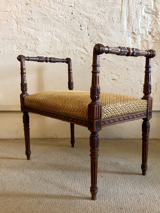 Neoclassical Bench, 19th Century