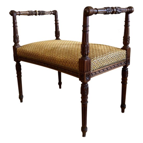 Neoclassical Bench, 19th Century