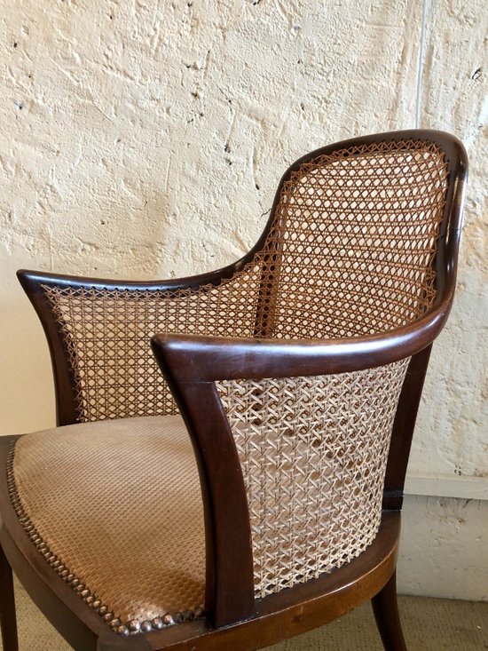 Paire De Fauteuils Regency. Angleterre, XIXe Siècle