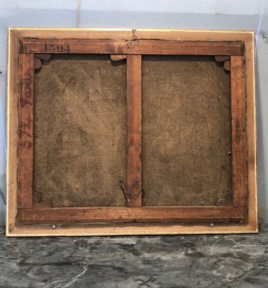 Öl auf Leinwand mit Landschaftsdarstellung, signiert Arango. Zwanzigstes Jahrhundert