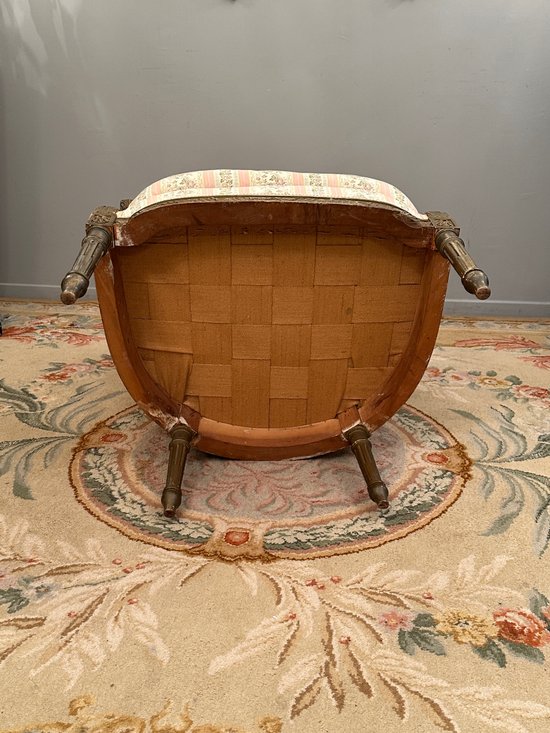  Louis XVI style bergerie with ears 19th century