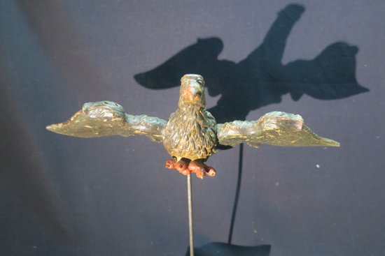 Wood carving representing the Holy Spirit