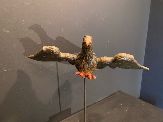 Wood carving representing the Holy Spirit