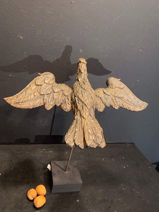 Wood carving representing the Holy Spirit