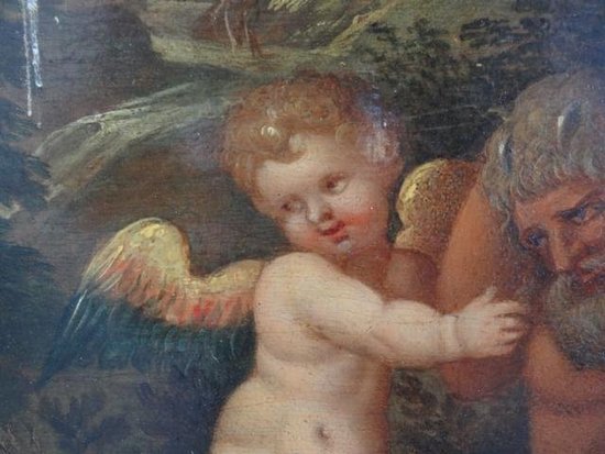 Ecole Flamande XVIIème Suiveur De Brueghel