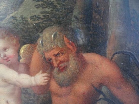 Ecole Flamande XVIIème Suiveur De Brueghel