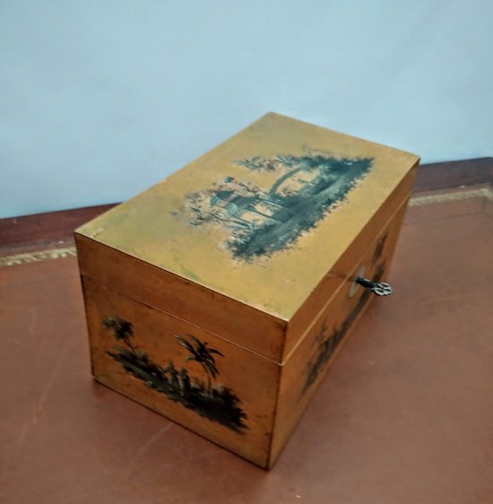 Boîte  thé, tea caddy.