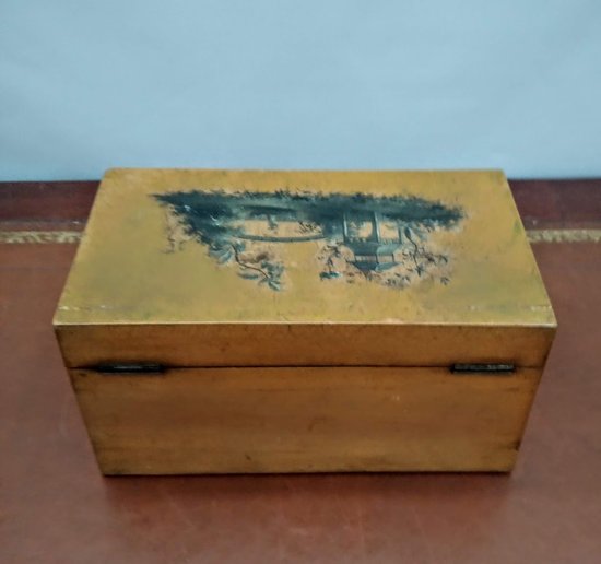 Boîte  thé, tea caddy.