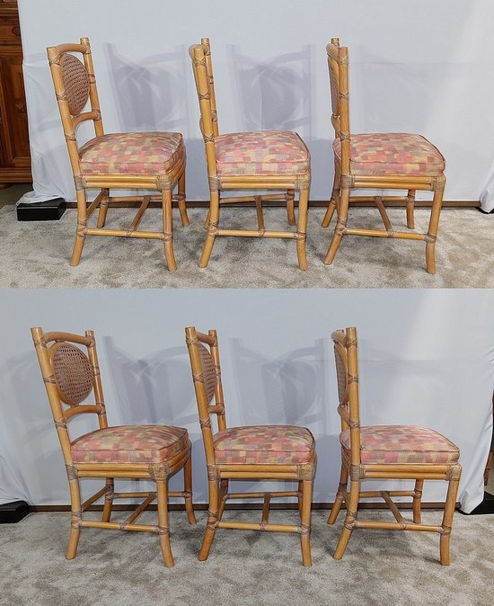 Suite of 6 Gasparucci Italo Chairs - 1970
